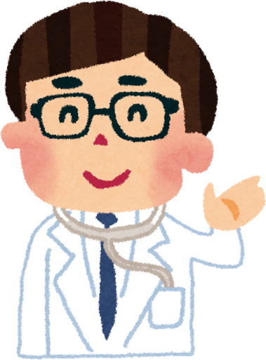 Illustration of a Smiling Doctor Giving a Thumbs Up